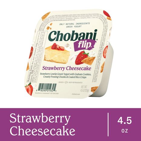 Chobani Greek Strawberry Cheesecake Yogurt
