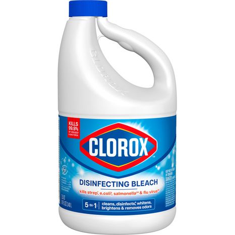 Clorox Disinfecting Bleach, Concentrated Formula, Regular