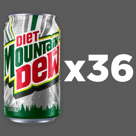 Mountain Dew Diet Soda Pop