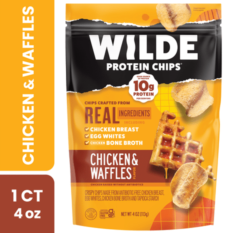 Wilde Chips Protein Chips, Chicken & Waffles Flavor