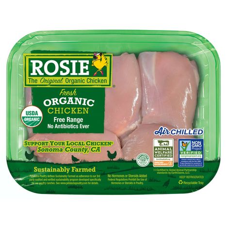 Rosie Organic Boneless Skinless Thighs