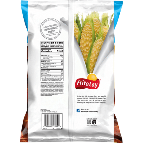 Fritos Chili Cheese Flavored Corn Chips