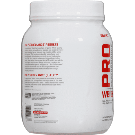 GNC Weight Gainer, Double Chocolate