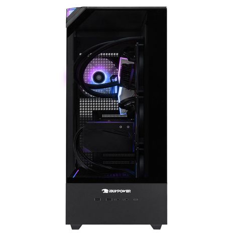 iBUYPOWER AMD Ryzen 7 9800X3D NVIDIA GeForce RTX 5070 12GB Windows Element Gaming PC Desktop