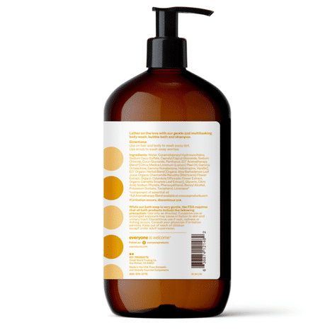 Everyone Coconut Lemon 3 in 1 Soap