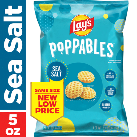 Lay's Poppables Sea Salt Potato Snacks