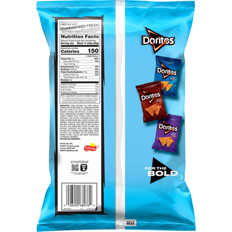 Doritos Tortilla Chips Blazin’ Buffalo & Ranch Flavor