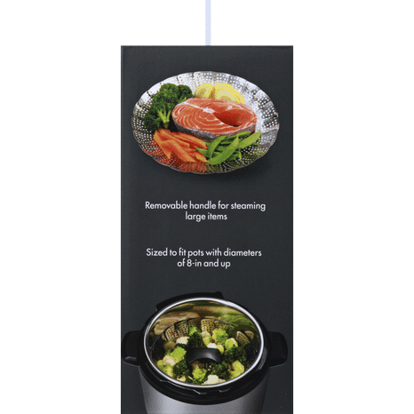 OXO Steamer, Stainless Steel, with Extendable Handle