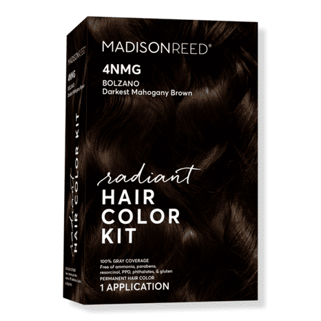 Madison Reed Radiant Hair Color Kit Bolzano Darkest Mahogany Brown 4nmg