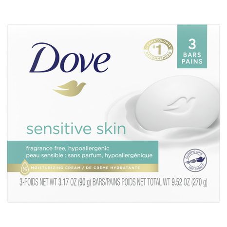 Dove Beauty Bar More Moisturizing Than Bar Soap Sensitive Skin