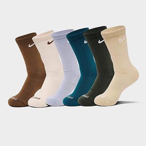 Nike Everyday Plus Cushioned Crew Training Socks, Medium