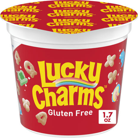 General Mills Lucky Charms with Marshmallows Cereal Cup
