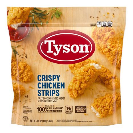 Tyson Fully Cooked Crispy Chicken Strips