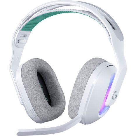 Logitech G G522 Lightspeed Wireless Gaming Headset for PC - White