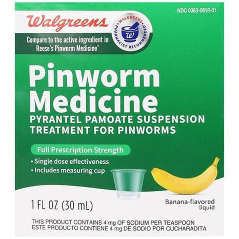 Walgreens Pinworm Medicine