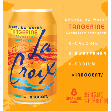 LaCroix Sparkling Water, Tangerine