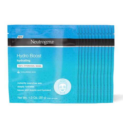 Neutrogena Hydro Boost Hydrating Face Mask, Hyaluronic Acid Face Sheet Mask, 1 oz