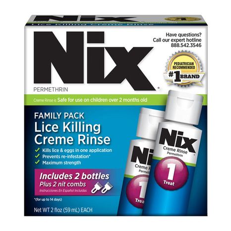 Nix Lice Creme Rinse & Nit Combs