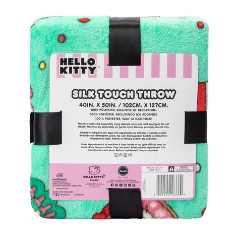 Hello Kitty Silk Touch Throw Blanket, 40 x 50 in