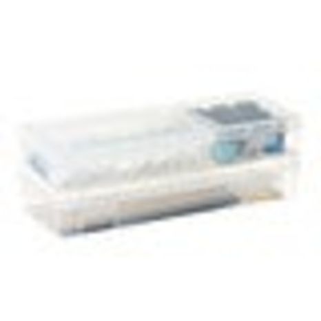 Iris Modular Pencil Case - Translucent - 5-1/4" x 8-1/2" x 2"