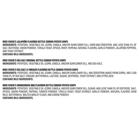 Miss Vickie's Kettle Cooked Assorted Potato Chips