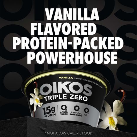 Oikos Triple Zero Vanilla Greek Yogurt