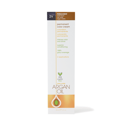 One n Only Argan Oil Permanent Color Cream Violet Black