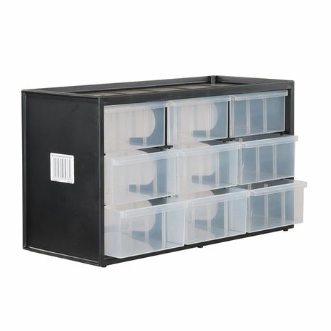CRAFTSMAN Bin System 9-Compartment Plastic Small Parts Organizer