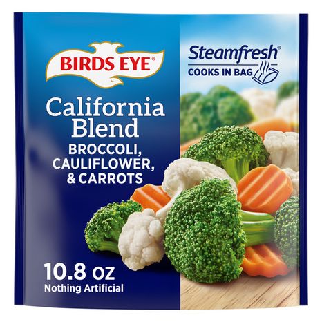 Birds Eye Steamfresh Carrots, Broccoli and Cauliflower, Frozen Vegetables
