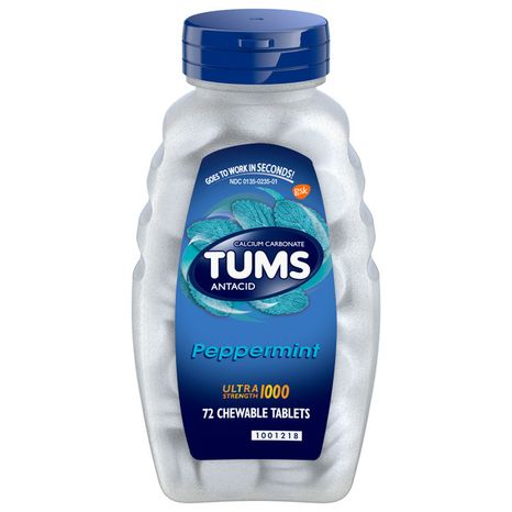 TUMS Ultra Strength Chewable Antacid Tablets