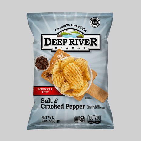 Deep River Snacks DR Cracked Pepper Kettle Chips