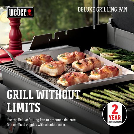 Weber Large Stainless Steel Grill Pan