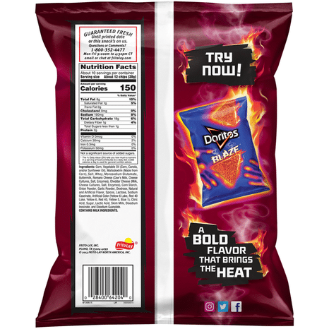 Doritos Spicy Nacho Tortilla Chips