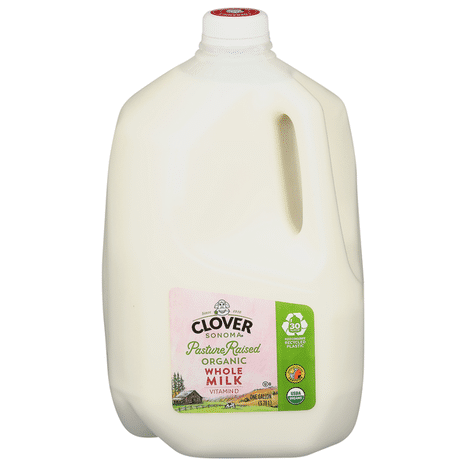 Clover Sonoma Organic Whole Milk Vitamin D Gallon