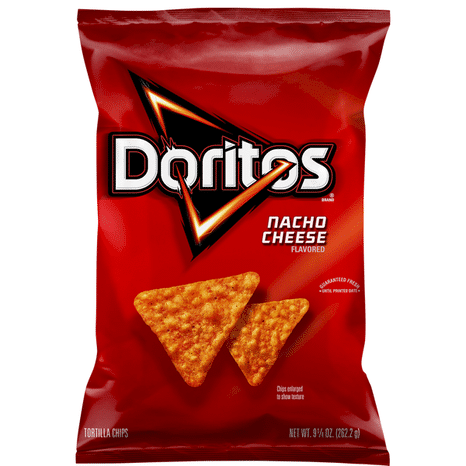 Doritos Flavored Tortilla Chips, Nacho Cheese