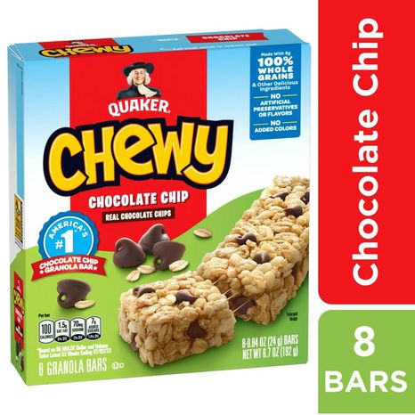 Quaker Granola Bars, Chocolate Chip