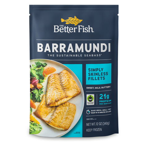 The Better Fish Simply Skinless Barramundi Fillets