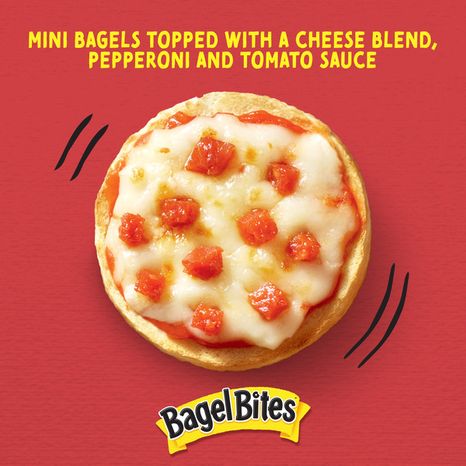 Bagel Bites Cheese & Pepperoni Mini Pizza Bagel Frozen Food Snacks