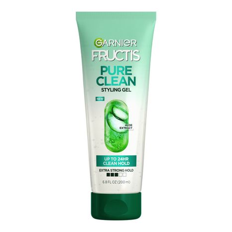 Garnier Pure Clean Styling Gel, Up to 24HR Clean Hold, Pure Clean Gel