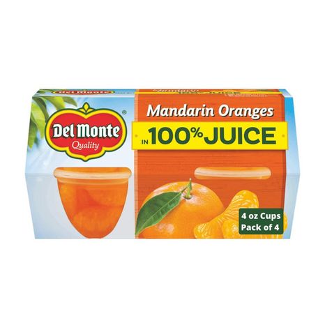 Del Monte Mandarin Oranges in Light Syrup