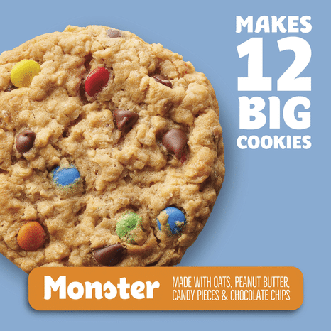 Pillsbury Ready to Bake Monster Refrigerated Cookie Dough