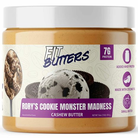 FIt Butters Rory's Cookie Monster Madness, Cashew Butter