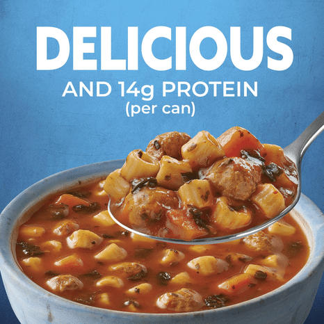 Progresso Rich and Hearty Rigati Pasta and Meatball Soup