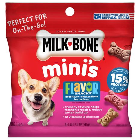 Milk-Bone Flavor Snacks Mini Dog Biscuits