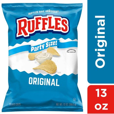 Ruffles Original Potato Chips, Party Size