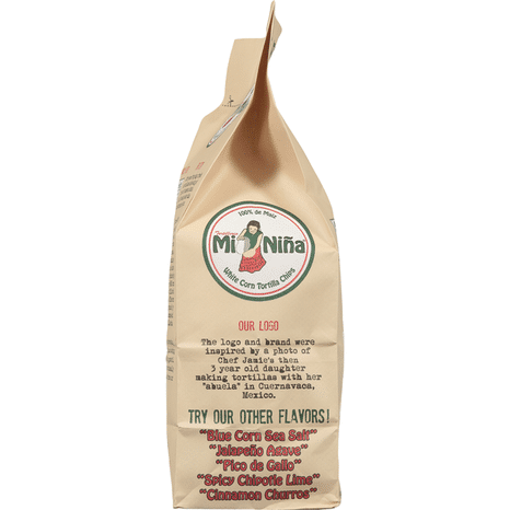 Mi Nina Organic White Corn Sea Salt Tortilla Chips