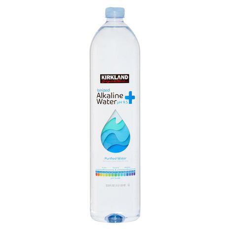 Kirkland Signature Alkaline Bottled Water