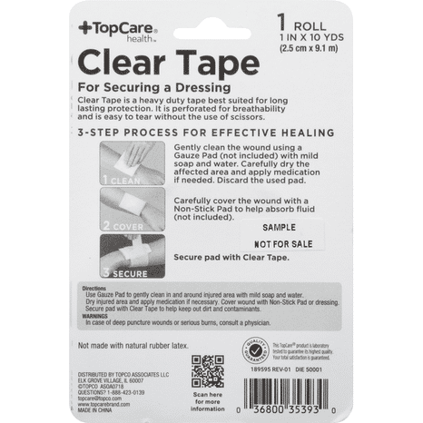 TopCare Clear Tape