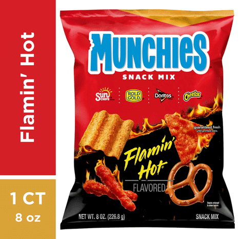 MUNCHIES Snack Mix, Flamin' Hot Flavored