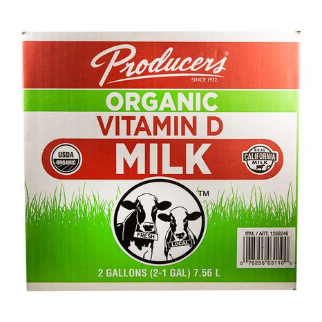 Producers Dairy Organic Vitamin D Milk